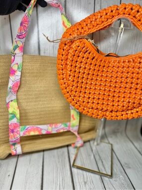 BRAND NEW Sincerely Jules Hobo Bag & Citrus Market Tote — Tote & Handbag Bundle